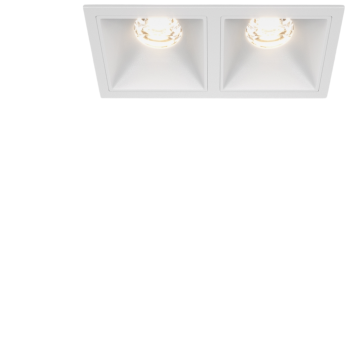 Встраиваемый светильник MAYTONI ALFA LED DL043-02-10W3K-SQ-W
